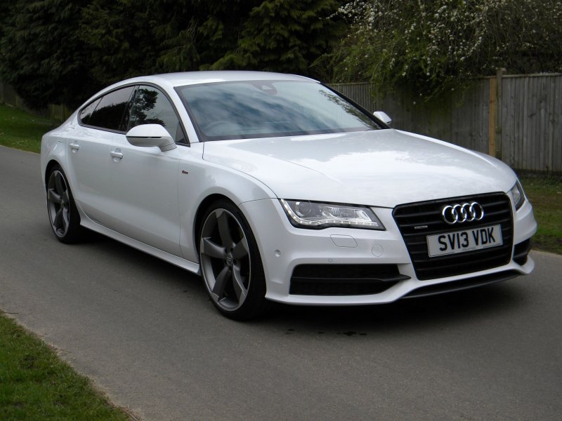 Audi a7 белая