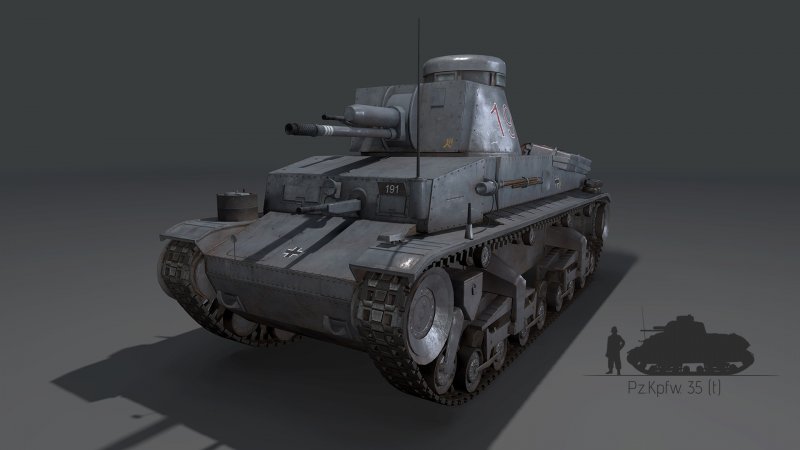 Танк PZ.Kpfw.35(t)