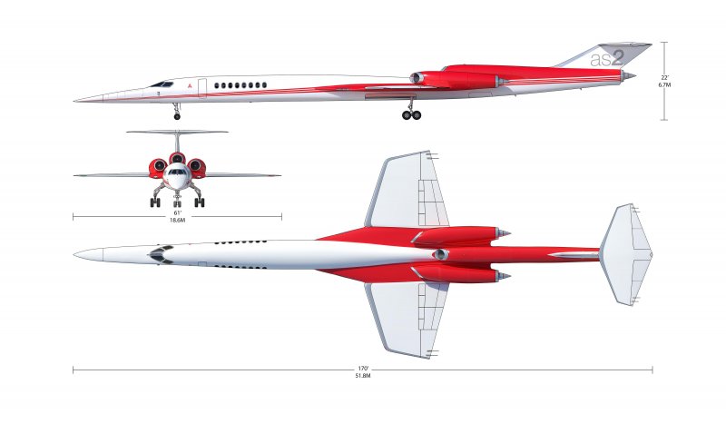 Aerion as2 самолет