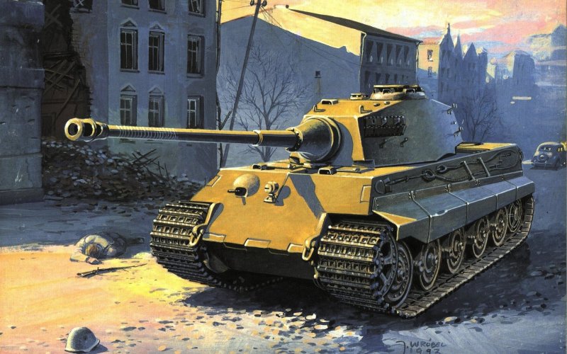 Королевский тигр танк