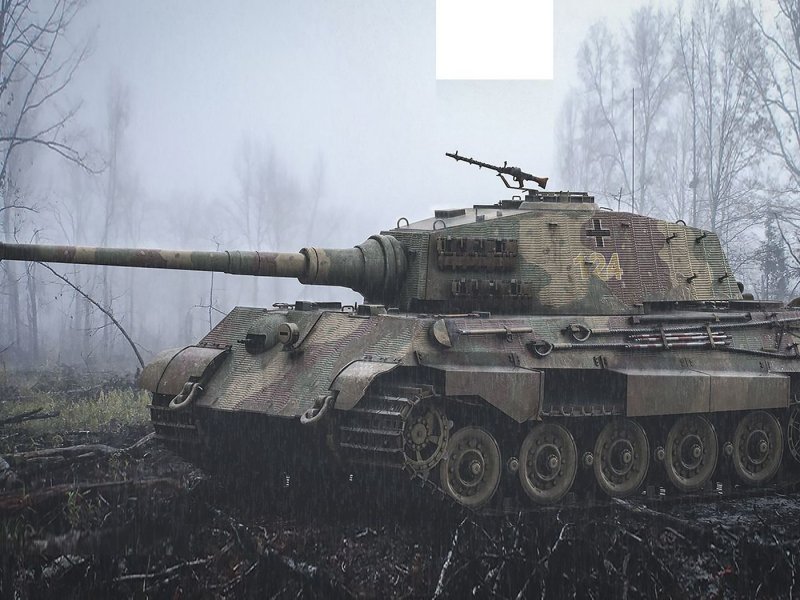 Королевский тигр танк