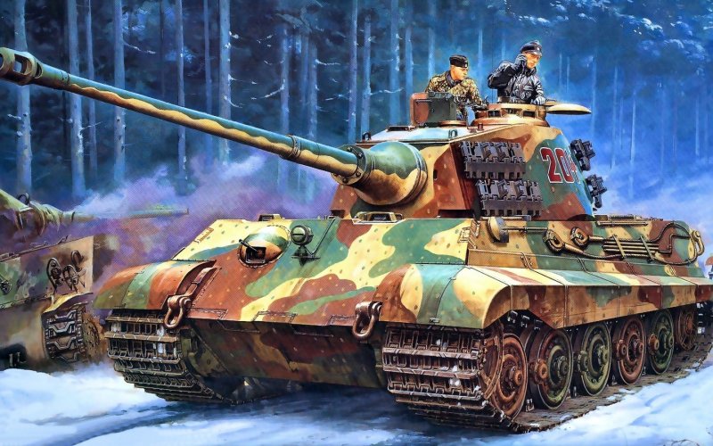 Королевский тигр танк