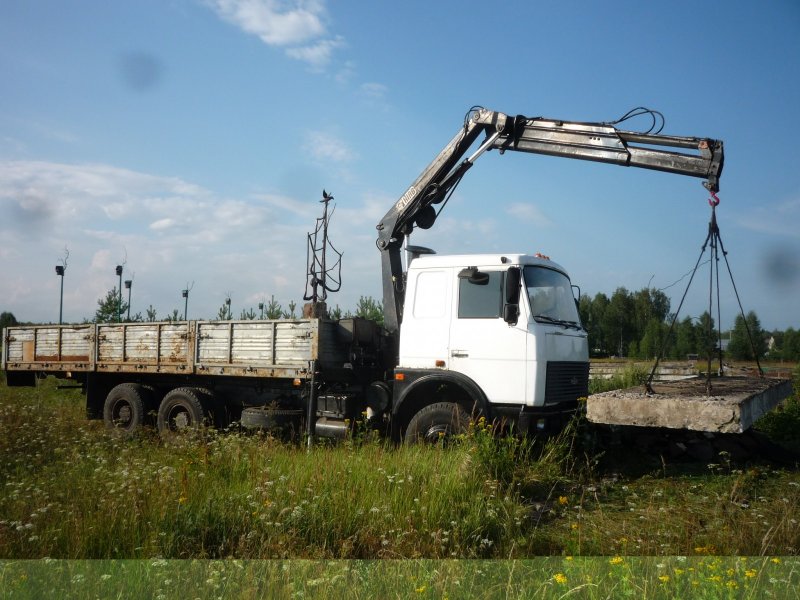 МАЗ 6312 С КМУ
