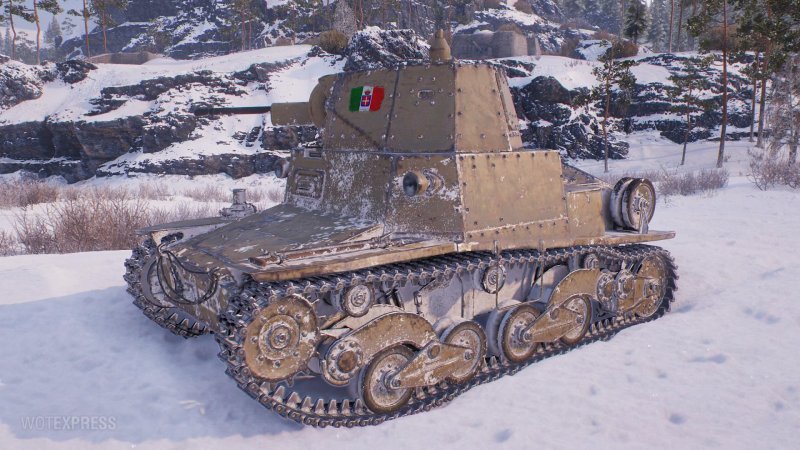 Итальянский танк m15/42