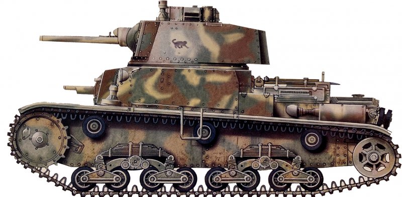 Итальянский танк m15/42