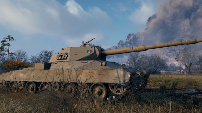 Итальянский танк carro p88