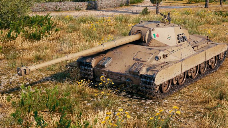 Итальянский танк carro p88