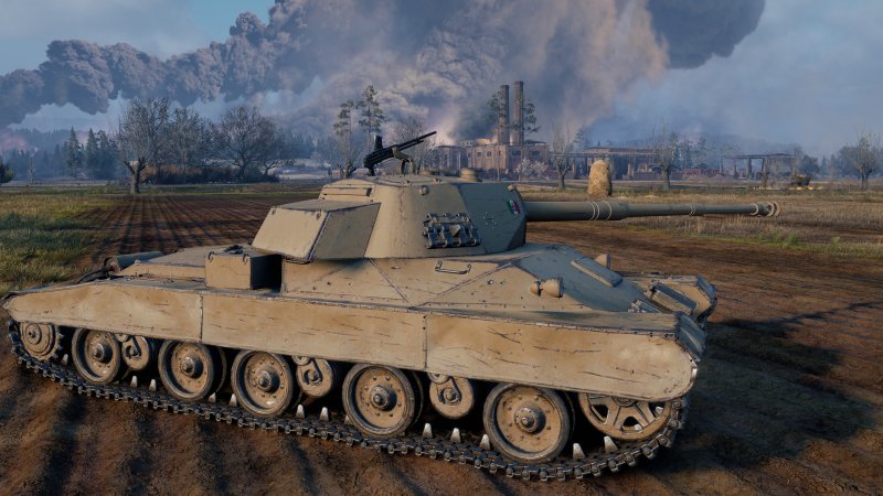 Итальянский танк carro p88