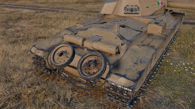 Итальянский танк carro d'assalto p 88