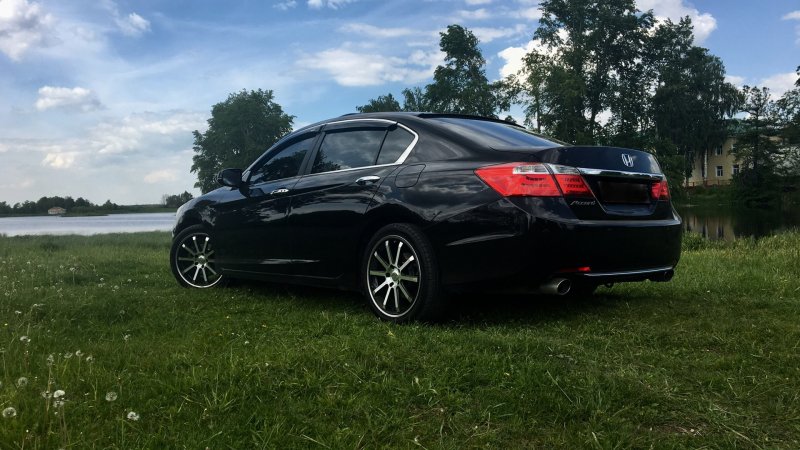 Honda Accord 2008 черная