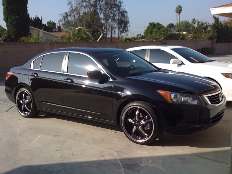 Honda Accord 2009 черный