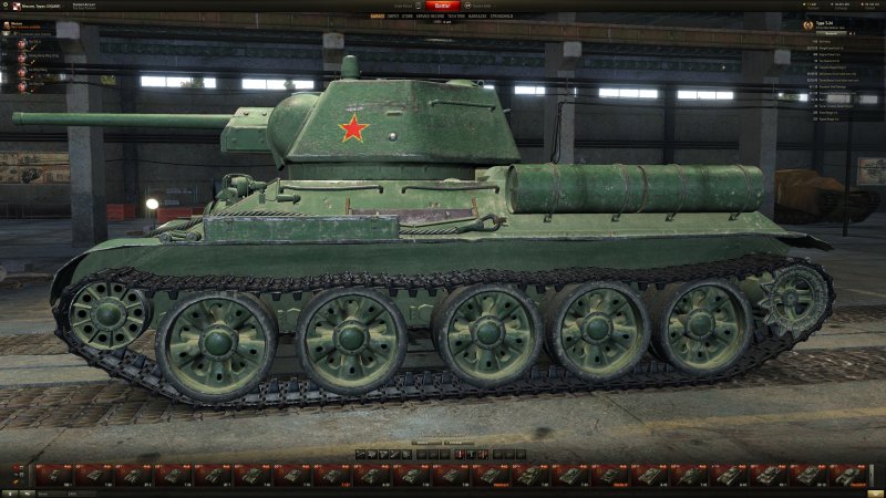 Type 34 танк