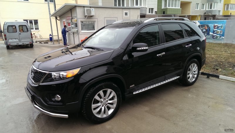 Kia Sorento 2014 черный