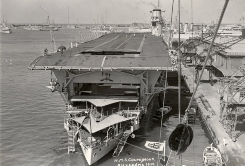 HMS courageous 1916