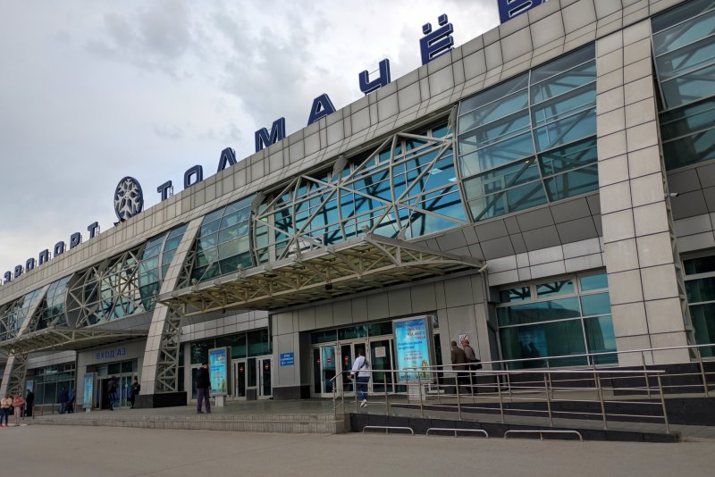 Фото аэропорта Толмачево в Новосибирске