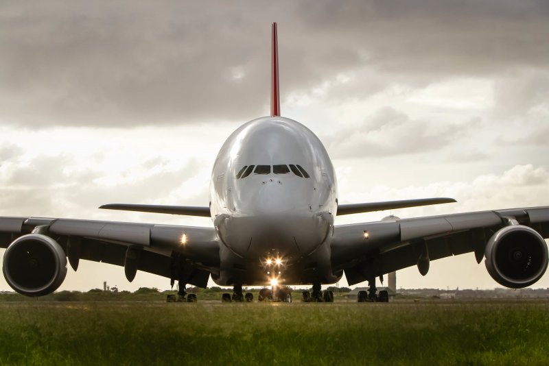 Боинг 777 вид спереди