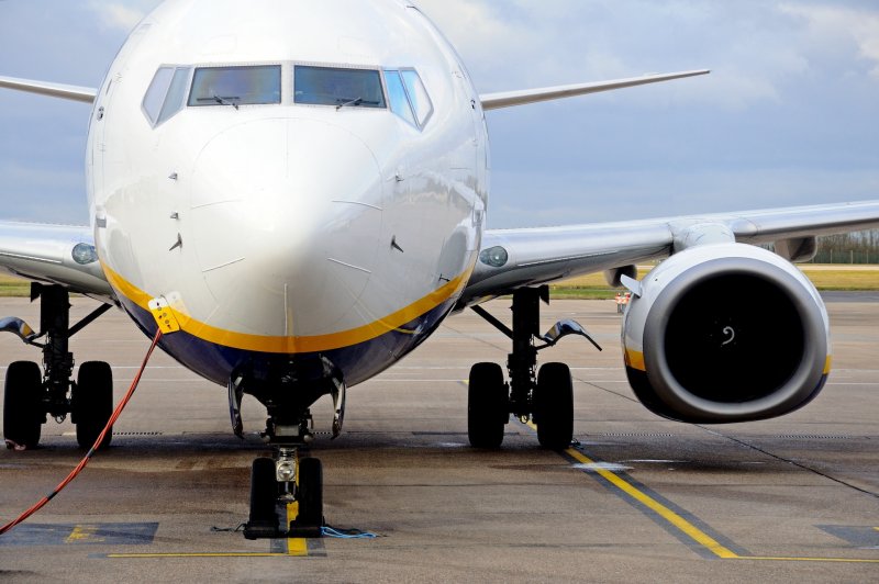 Boeing 737-800 вид спереди