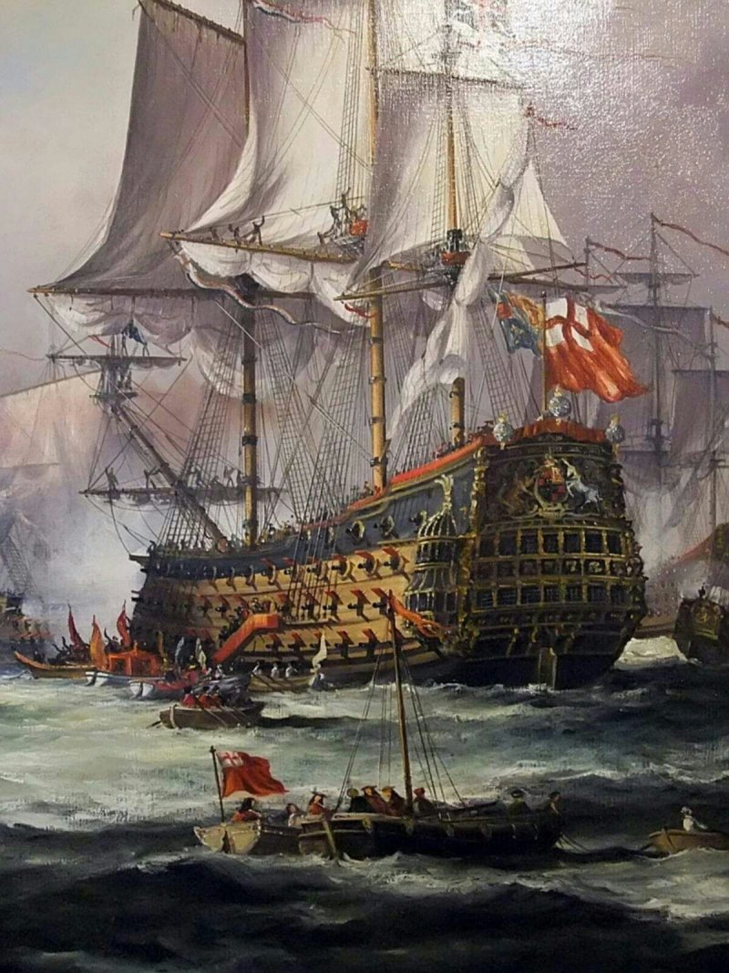 Британский - гребной Фрегат Чарльз (Charles Galley (1676))