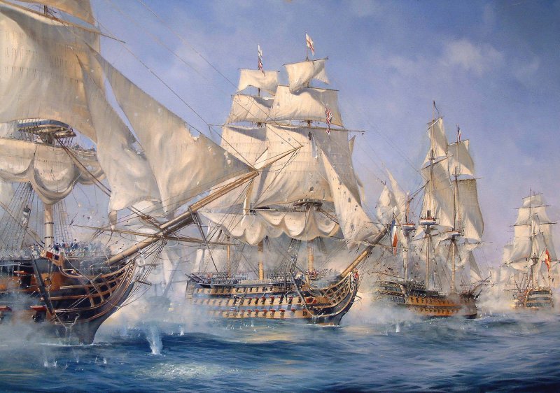 Трафальгарское сражение HMS Victory