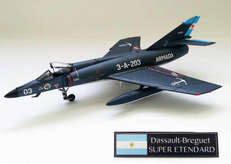 Dassault super Etendard кабина