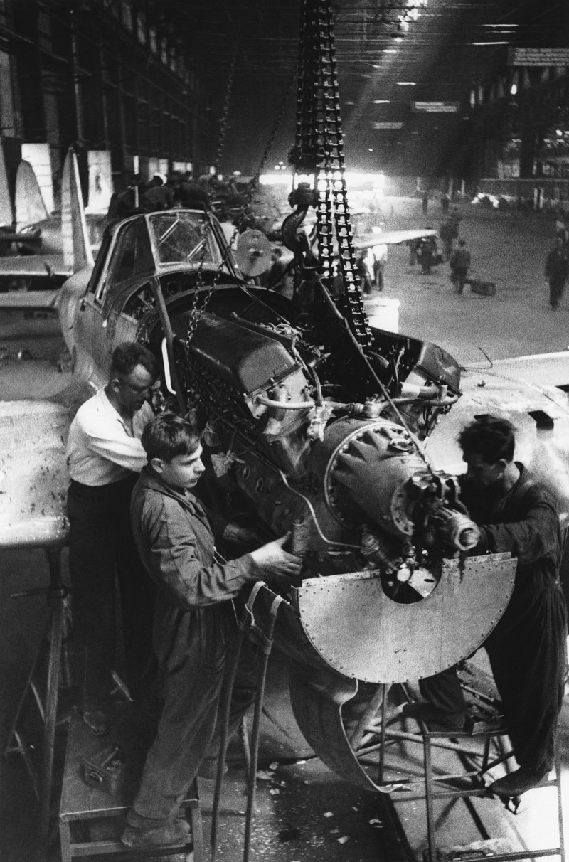 Воронежский завод авиационный ил-2 1942