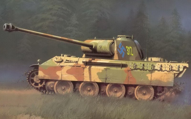 Танк «пантера» (PZKPFW V «Panther»)