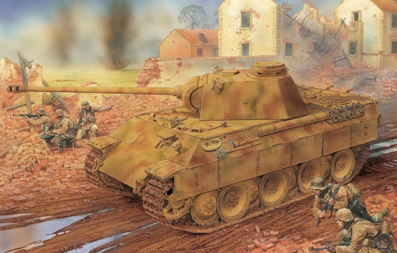 Танк пантера Ausf g