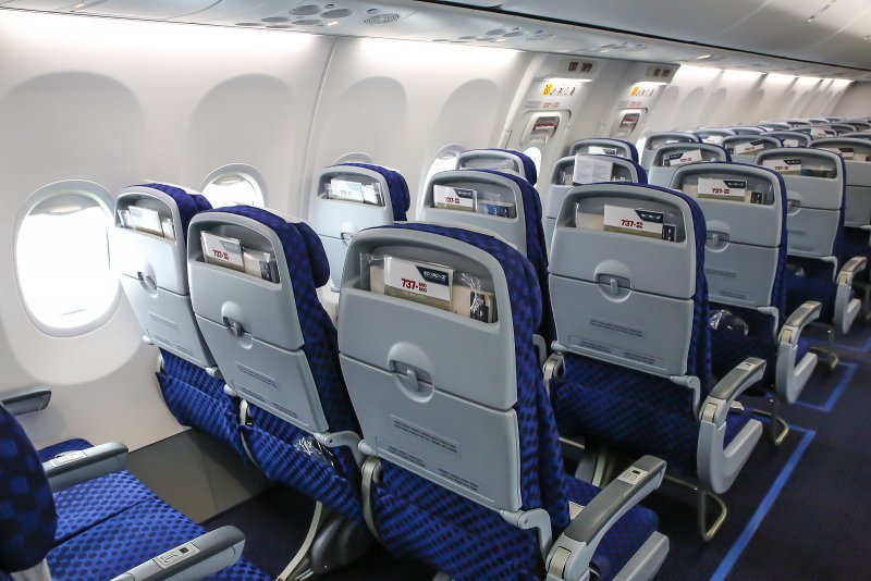 Boeing 737 салон