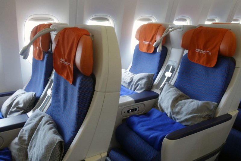 Boeing 777-300er комфорт класс Аэрофлот Лос Анджелес