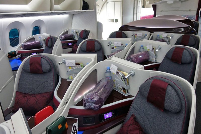 Бизнес класс Emirates a380