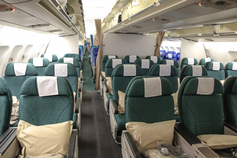 A340-300 салон