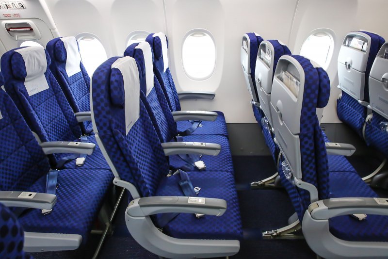 Кресла в самолете Боинг 737