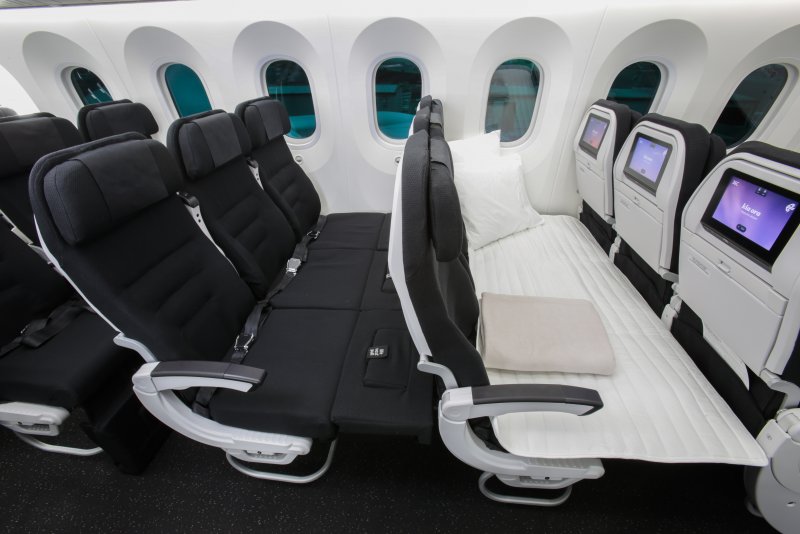 Air New Zealand кресла