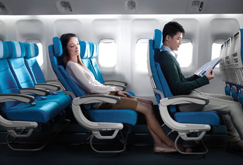 Air New Zealand салон