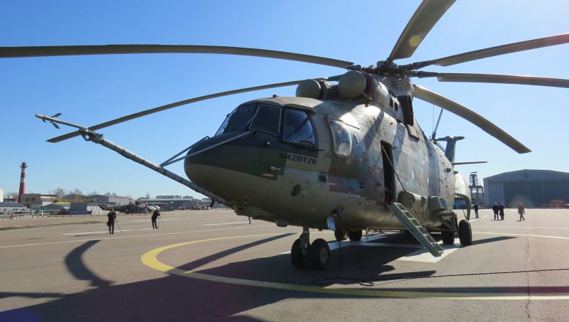 Ми-26 самый большой военно-транспортный самолёт