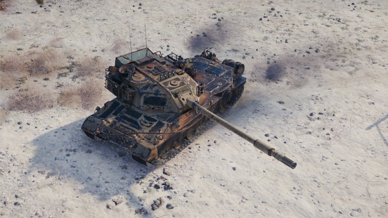 Красный камуфляж в WOT
