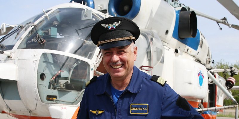 Александр Скворцов вертолетчик