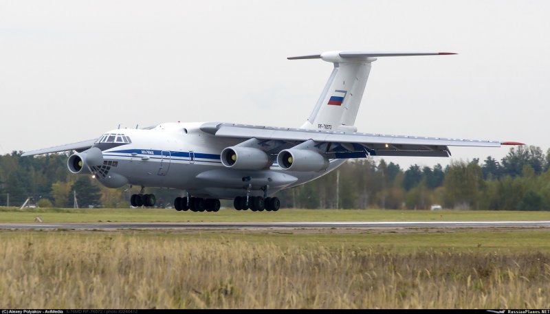 Ил 76 с водой