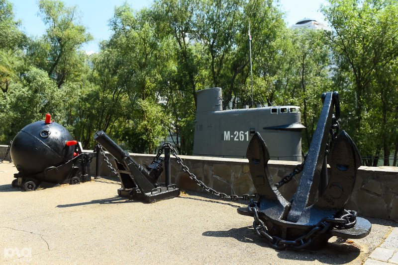 Подлодка в Краснодаре на Затоне