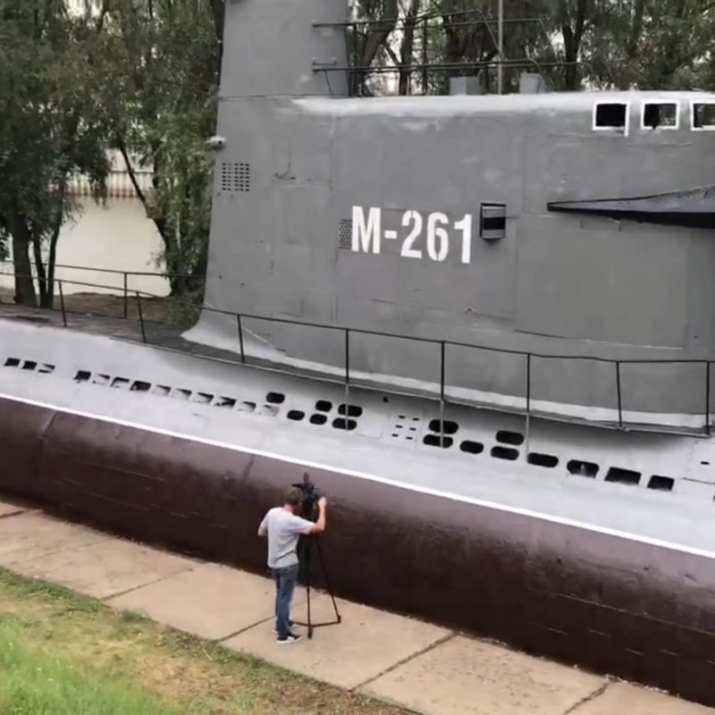 Подводная лодка в музее оружие Победы Краснодар