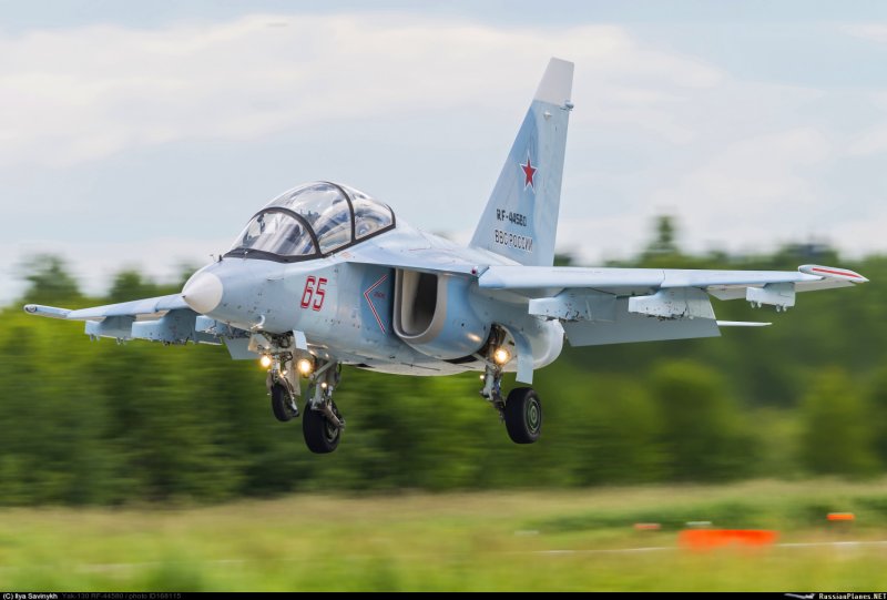 Як-130 катапультирование