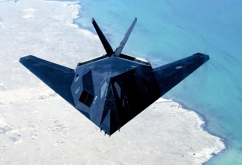 Бомбардировщик Lockheed f117