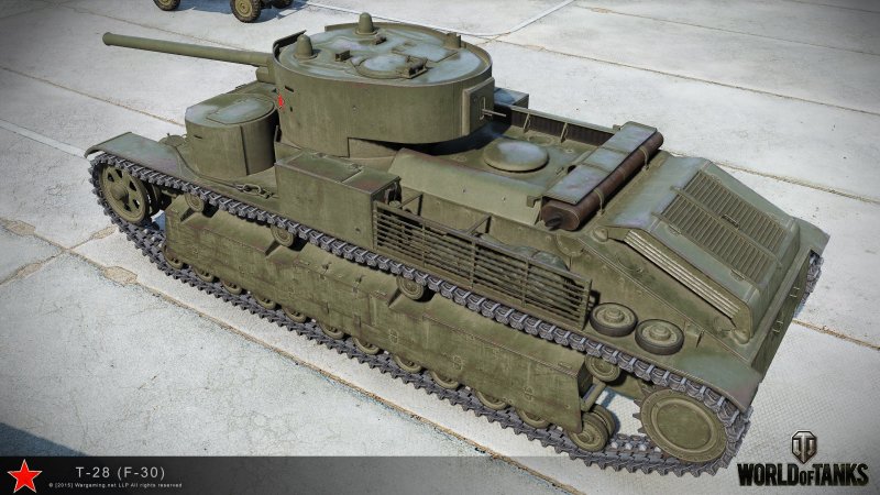 Танк т 28э ф30
