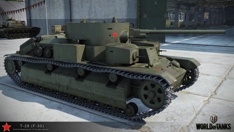 Танк т 28э ф30