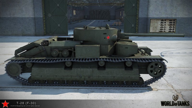 Т-28 средний танк World of Tanks