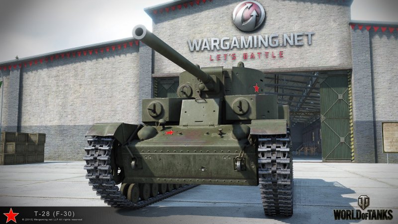 Танк т 28э ф30