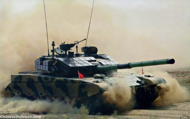 Китайский танк ZTZ 99a