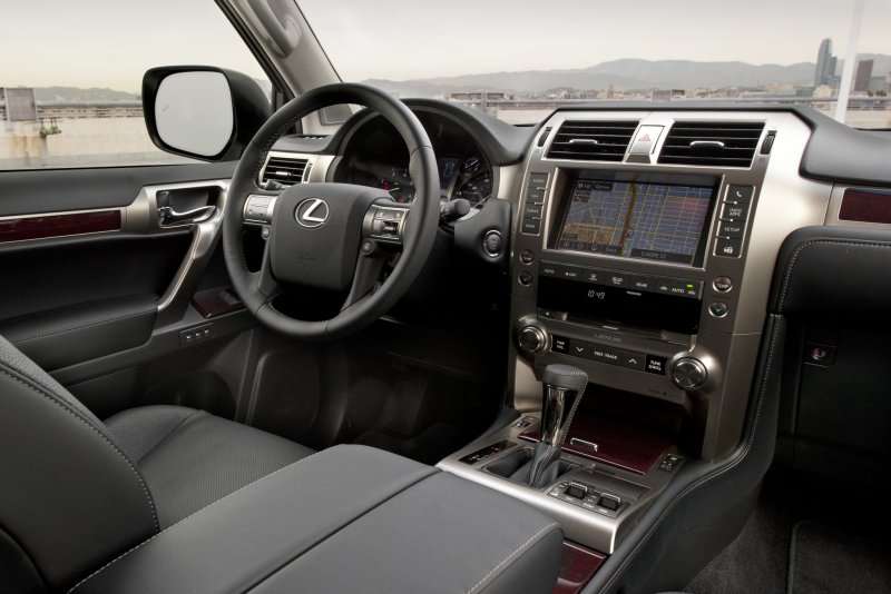 Lexus gx460 интерьер