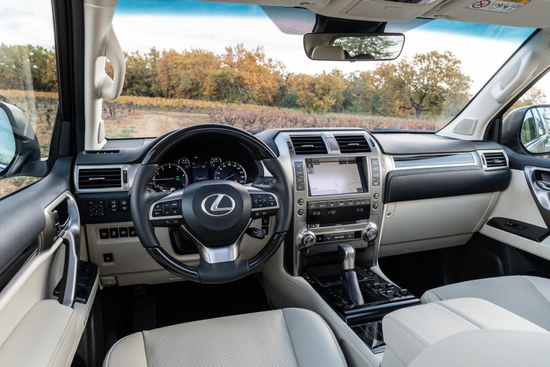 Лексус gx460 2020 салон