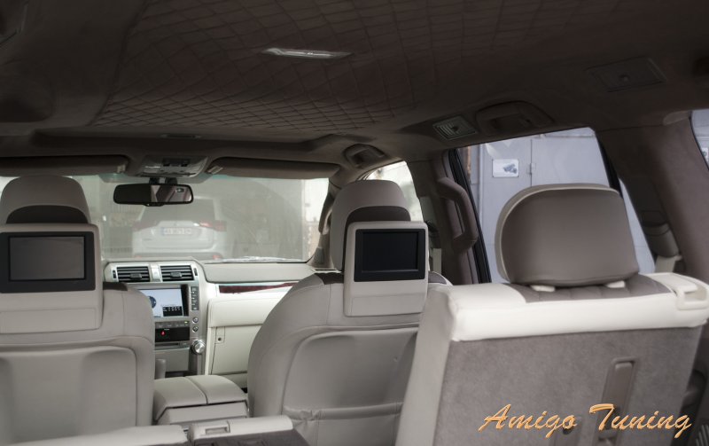 Перетяжка салоона Lexus GX 460